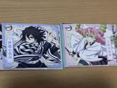 伊黒小芭内 甘露寺蜜璃 マグネットコレクションガム4