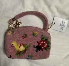 完売　レア　新品未使用　feiler サイドポーチ　　ハイジ　ピンク　フェイラー