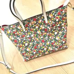 訳あり！美品✨Tory Burchトリーバーチ トートバッグ マルチカラー