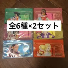 【新品】セブンイレブン ガーナ ワンピース　ジッパーバッグ　全6種×2セットのサムネイル