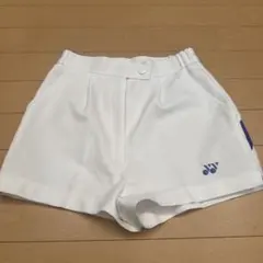 YONEX ホワイトショートパンツ ウエスト61