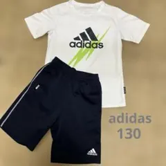 adidas Tシャツハーフパンツ　上下　セット　130