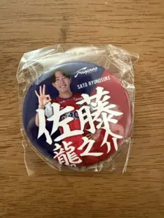 ファジアーノ岡山 オール佐藤龍之介がちゃ 缶バッジ