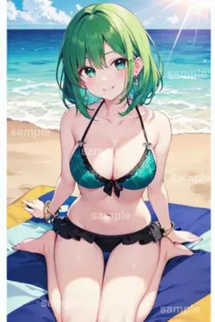 オリジナル美少女イラスト ポスター　A4サイズ　アニメ　GZ0060