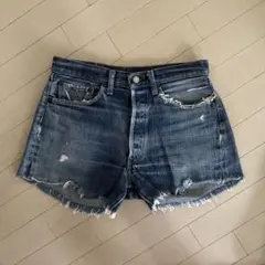 リーバイス501ビックE カットオフ　ショーツ　デニム　w32〜33 リーバイス501ビックE カットオフ ショーツ デニム w32〜33 - メルカリ