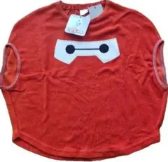 新品 110cm ベイマックス トップス パイル地 futafuta