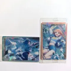 花里みのり 日野森雫 ウエハース セット