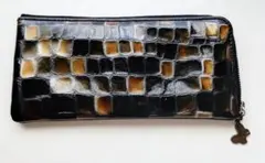 アナスイ　 長財布　財布　黒　ウォレット　ANNASUI　アナ・スイ