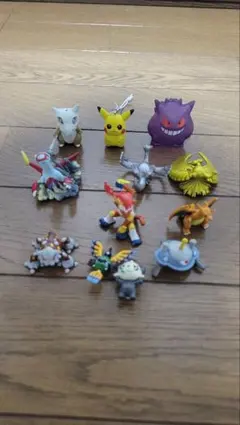 ポケモン フィギュア まとめ 73個 モンコレ 指人形 キーホルダー 初期