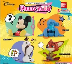 ディズニーキャラクター フィギュアセット　ミッキー・オラフ　funny Time