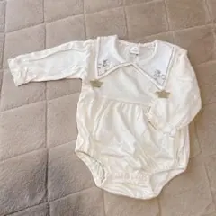 70サイズ　cottoli 襟付きロンパース