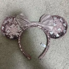 ミニー カチューシャ ピンク ハート