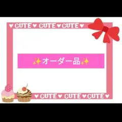 ✨オーダー品一覧✨