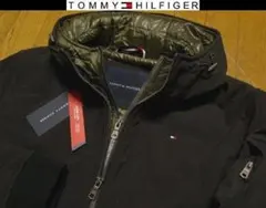 【大きい】L-XL日本サイズ位トミーヒルフィガー3層レイヤー伸縮ダンジャケット