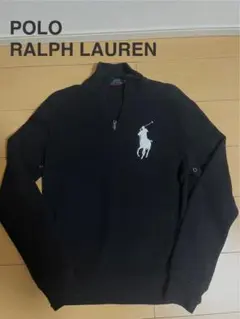 Ralph Lauren/ラルフローレン　ハーフジップトレーナー　刺繍ロゴ