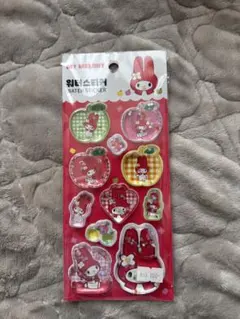 マイメロディ　ウォーターシール　新品未使用