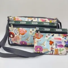 美品　レスポートサック　ショルダーバッグ　ポーチ付き