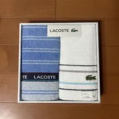 LACOSTE フェイスタオル 2枚セットのサムネイル