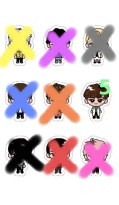 SnowMan Labo. スノチル ステッカー　阿部亮平くん