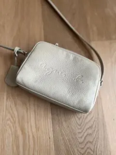 アニエスベー　レザー ショルダーバッグ