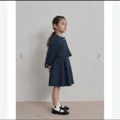 美品　グリーンレーベルリラクシング　フォーマルスーツ２点セット　ネイビー110