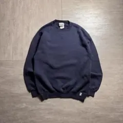 【90's】DISCUS ATHLETIC ネイビー　無字スウェット　Mサイズ