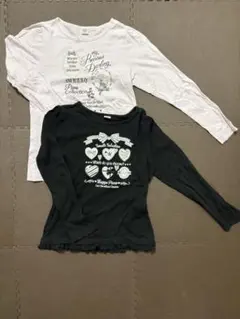 mezzo piano メゾピアノ 長袖Tシャツ 2枚セット Lサイズまとめ売り