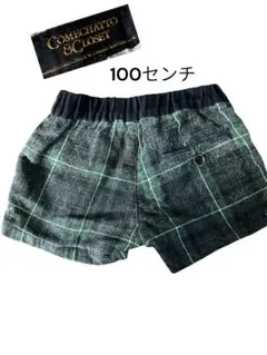 チェック柄 100センチ 半ズボン