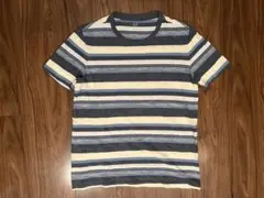 GAP マルチボーダー クルーネック Tシャツ