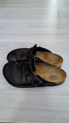 消毒済み BIRKENSTOCK BOSTON ボストン 41 サンダル 黒 消毒済み BIRKENSTOCK BOSTON ボストン 41 サンダル 黒 - メルカリ
