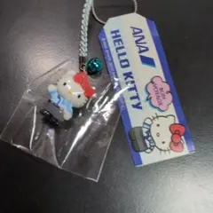ハローキティ ANAコラボ ストラップ ブルー