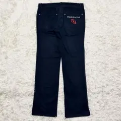 パーリーゲイツ 伸縮性 ストレッチパンツ ゴルフウェア ネイビー 刺繍 ロゴのサムネイル