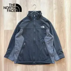 k176【美品】ノースフェイス　フリースジャケット　ソフトシェル　M US企画
