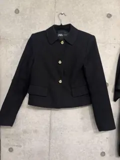1/15までのお値引き！ZARA ブラック テーラードジャケット XS