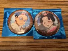 鬼滅の刃 決戦の火蓋を切る 缶バッジ 狛治 恋雪 猗窩座