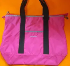 23区SPORT トートバッグ大 ピンク 旅行レジャーナイロン即購入可能！のサムネイル