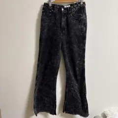 HARE ハレ　デニム　黒　Mサイズ