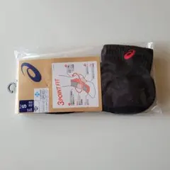 asics 3POINT FIT バレーボール用ソックス Sサイズ ブラック