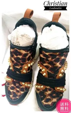 一点限り■クリスチャンルブタン■レディーススニーカー35