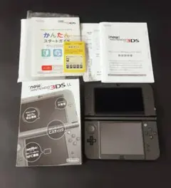 極美品　Newニンテンドー3DS LL メタリックブラック