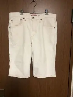 EDWIN デニムショートパンツ 34サイズ ホワイト