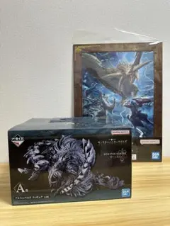 や*座様 一番くじ　モンスターハンター　A賞アルシュベルド　フィギュア　ポスター