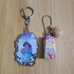 ディズニー　ジャスミン　白雪姫　ベル　ラプンツェル　オーロラ姫　キーホルダー