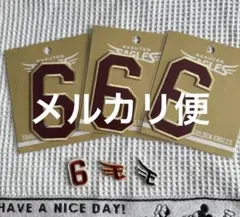 楽天イーグルス 刺繍ワッペン6 3枚セット　ミニワッペンのサムネイル