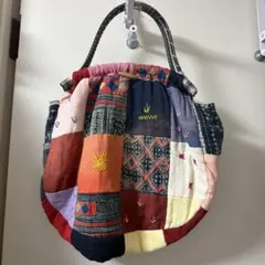 Sapa パッチワークトートバッグ