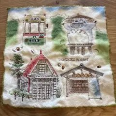 ジブリパーク トトロ 刺繍 タオル ハンカチ ジブリ