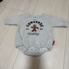 さ*な様 CONVERSE ベビー ロンパース 70cm グレーのサムネイル