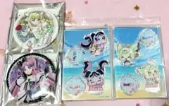 キミとアイドルプリキュア ブルジュラ プリルン メロロン アクスタ 缶バッジ