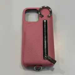 iPhone15promax ajew エジュー ケース サクラ ピンク