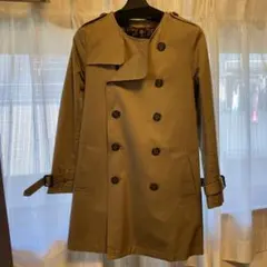 ノーカラートレンチコート　sサイズ